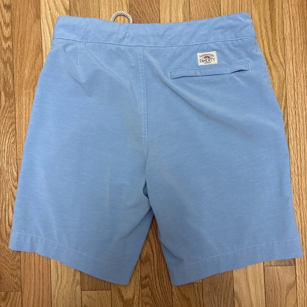 Faherty All Day Shorts Mens 28 Drawstring Performance Stretch Chino 8